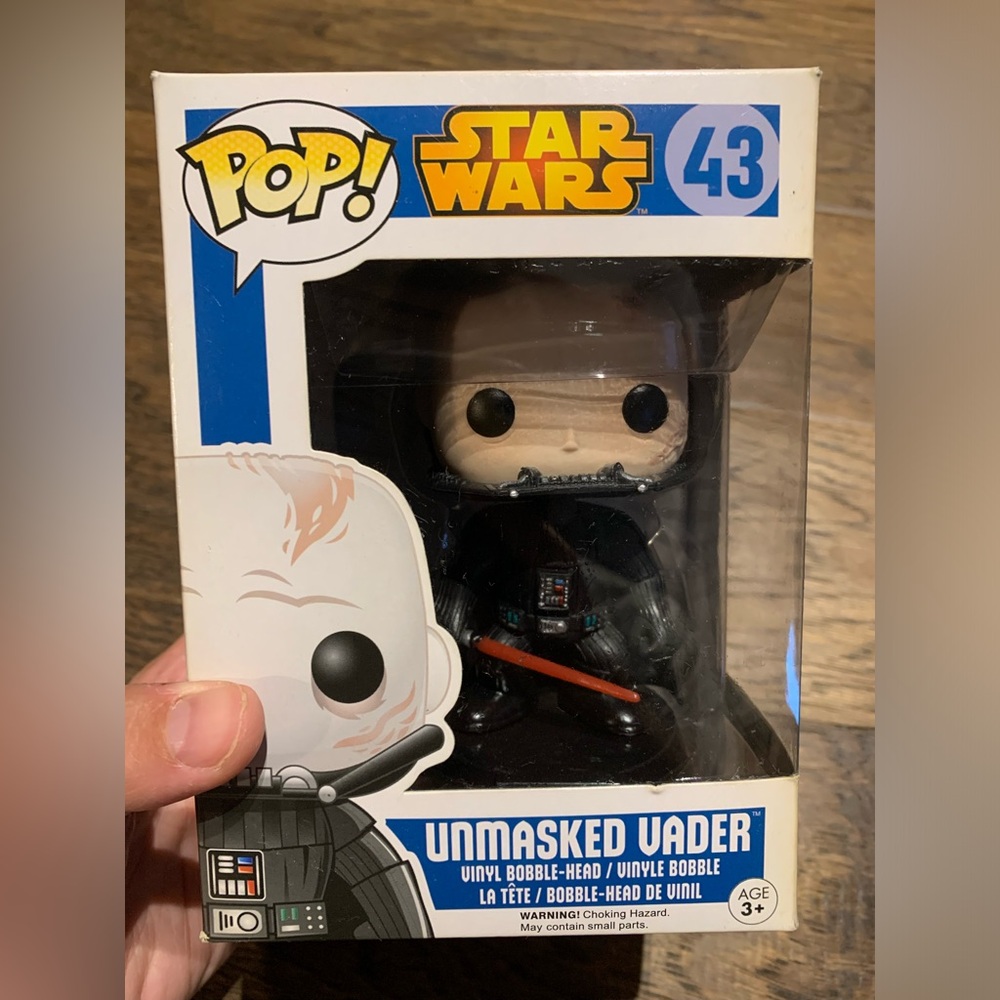 STAR WARS UNMASKED DARTH VADER FUNKO